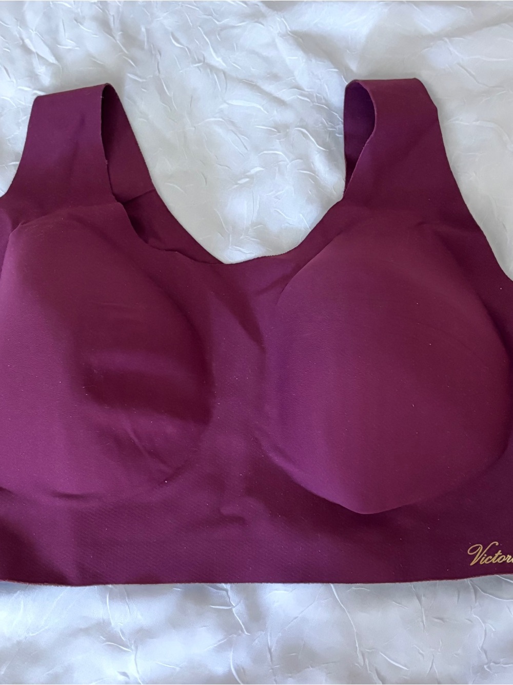 Victoria's Secret Lounge Bralette Wireless Bra - Plum